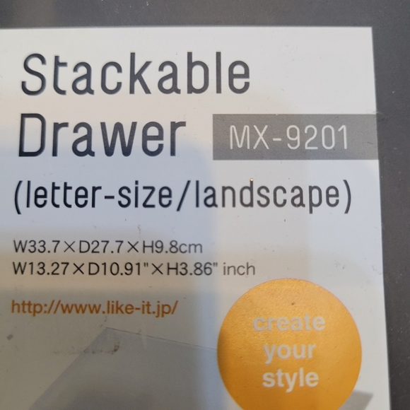 Stackable drawer organizer - Picture 9 of 9